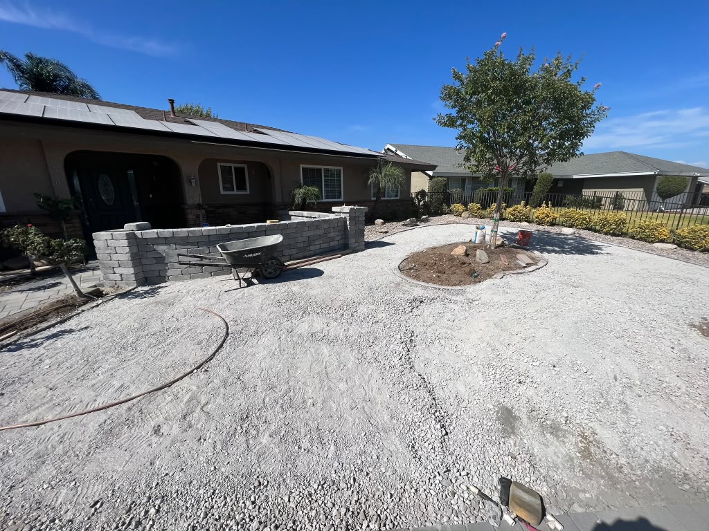Rancho Cucamonga Energy-Efficient Front Yard before, photo 2